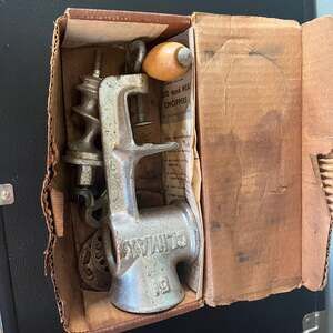 Vintage Climax No. 51 Cast Iron Meat Grinder